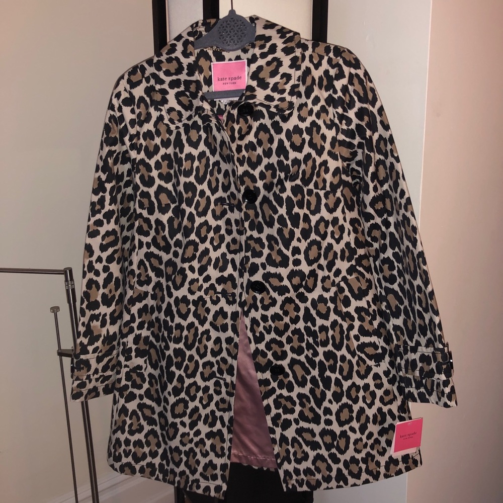 Kate Spade Leopard Print Jacket NWT